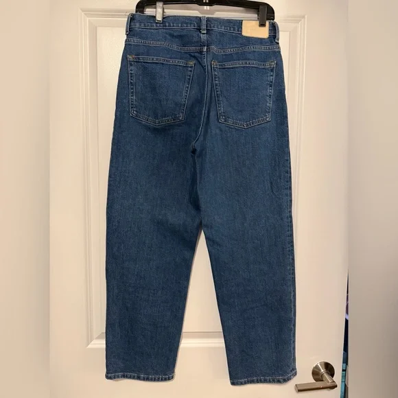 Everlane Indigo Way High Denim Jeans - Picture 2 of 5